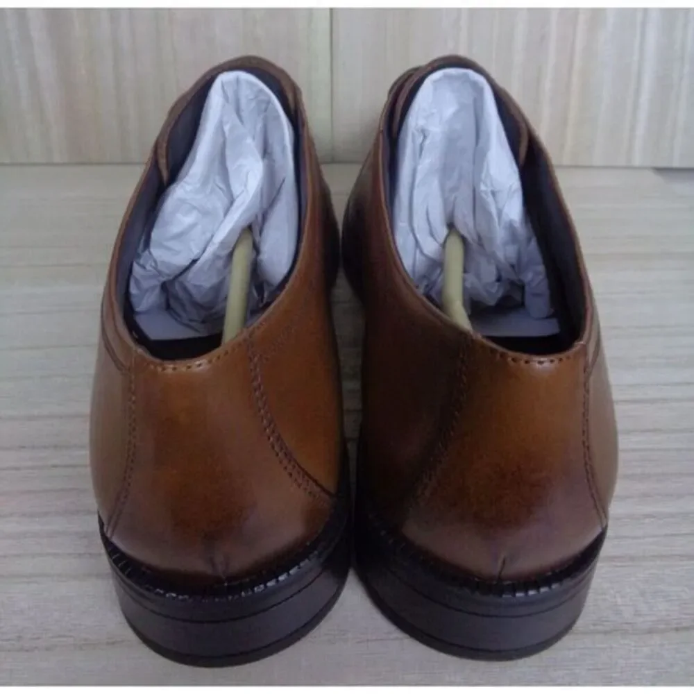Cole Haan‎ Modern Essentials Plain Toe Oxford Shoe British Tan Mens Size 13 - Picture 6 of 9